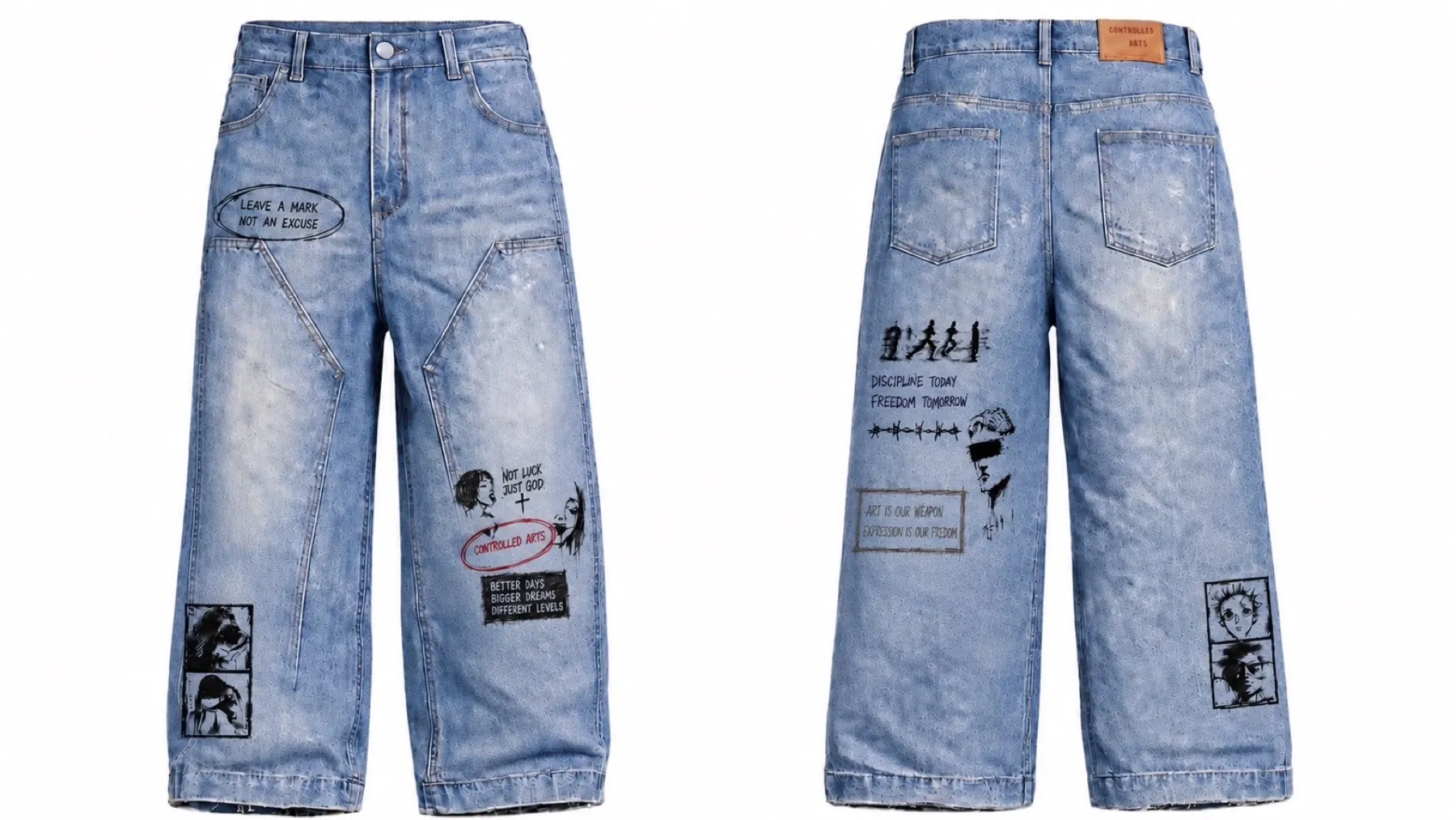 Vintage Double Knee Denim